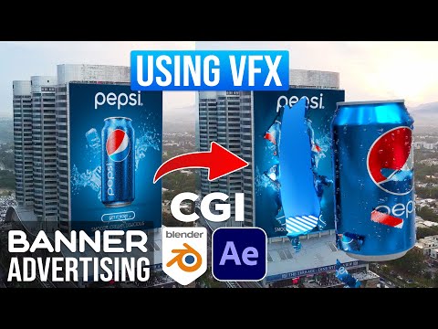How To Create Brand s CGI Ads Using VFX in Blender Blender VFX Tutorial