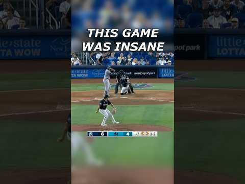 THIS GAME WAS INSANE #baseball #shorts