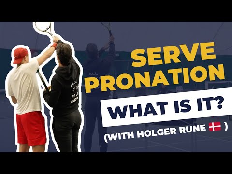 Serve Pronation with Holger Rune and Patrick Mouratoglou