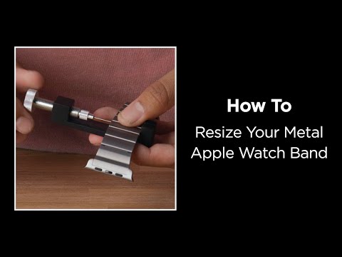 How to Resize your Metal Apple Watch Band