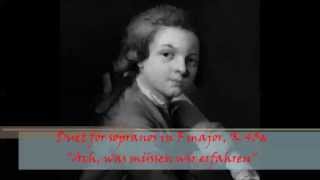 W. A. Mozart - KV 43a (Anh. 24a) - Duet for sopranos in F major 