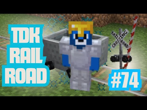 UNBELIEVABLE! The Diamond Kingdom RAILROAD - Minecraft Survival Guide #74