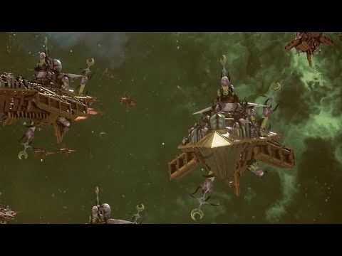 Chaos vs Eldar, Heroic Difficulty + Elite Mode 1500 points - Battlefleet Gothic Armada