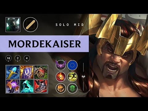 Mordekaiser Mid vs Yasuo - EUW Master Patch 25.24