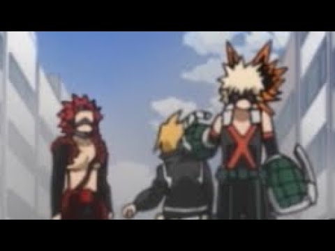 bakugou says kirishima and kaminari are NOT 🙅 extras