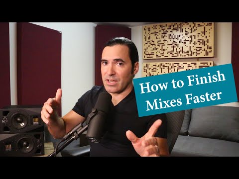 How to Actually Finish Your Mixes (And Faster!)