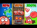 I Finished 100 Of Red Ball