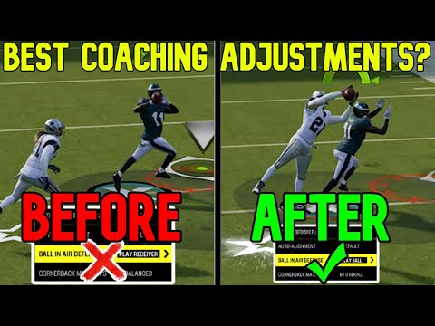 How To Do Coaching Adjustments Madden 24