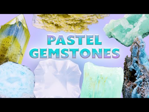 Unboxing Pastel Gemstones | Rose Quartz, Smithsonite, Apophyllite, and more!