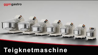 Commercial Spiral Dough Mixer - 80L / 50kg - Fixed Head & Bowl - 400V 3‑Phase