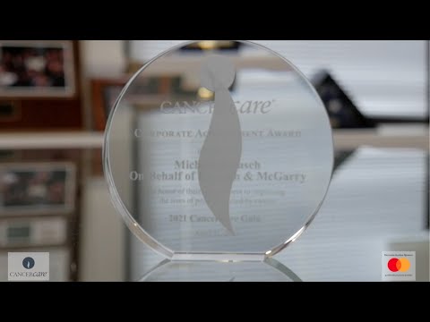 Michael Barasch Receives 2021 CancerCare Corporate Achievement Award Video Thumbnail
