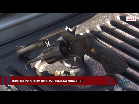 Homem é preso com drogas e arma de fogo na zona norte de Teresina 22 06 2021