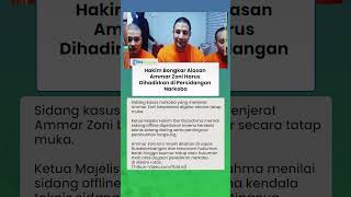 Terkuak Alasan Hakim Turut Sertakan Ammar Zoni Dipersidangan Narkoba, Bakal Tentukan Nasibnya?