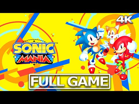 SONIC MANIA Full Gameplay Walkthrough / No Commentary 【FULL GAME】4K 60FPS UHD