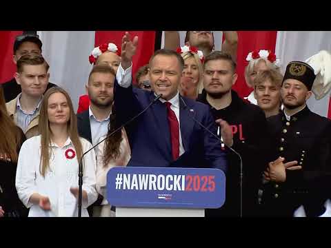 CAMPAIGN LIKE FROM THE USA, CONTENT FROM POLAND. NAWROCKI: Even if I walk through the valley of d...