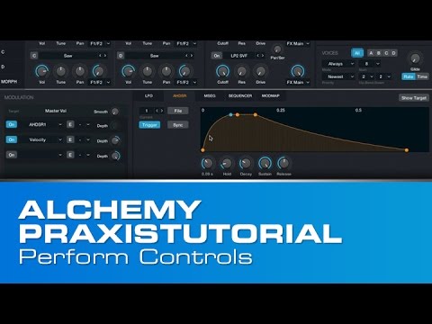 Alchemy Praxistutorial - Perform Controls