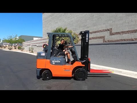 TOYOTA 7-Series 7FGCU35 8,000lb LP (Propane) #2614 - Forklift for Sale