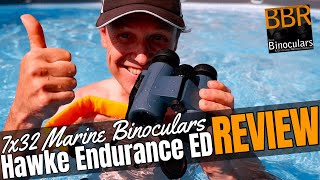 Hawke Endurance ED Marine 7x32 Binoculars Review - Swimming with Binoculars!