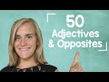 50 German Adjectives Opposites A2 With Jenny