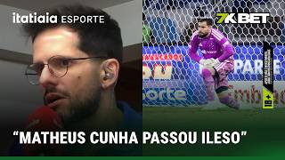 EDU PANZI DESTACA DOMINÂNCIA DO CRUZEIRO SOBRE O GRÊMIO: "O SEGUNDO TEMPO FOI DO TIME DA CASA"
