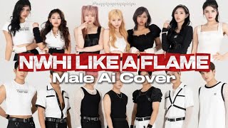 Download lagu Like A Flame (NWH:I) - MALE AI COVER mp3