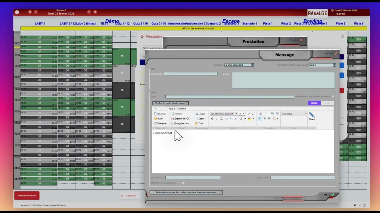 Configuration - Partie 1