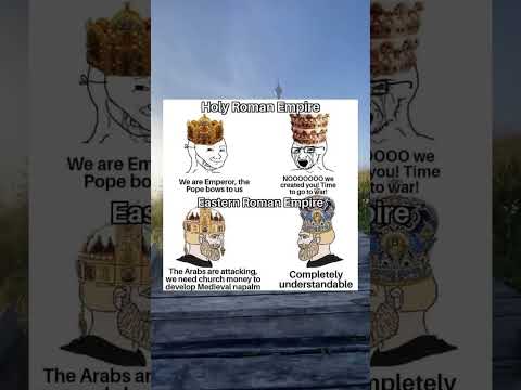Byzantine Empire Solos the holy Rome Empire #aesthetic #history #byzantium #memes #romanempire