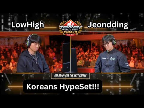 JEONDDING VS LOWHIGH TWT 2023 Global  Finals Day 2 | Tekken 7
