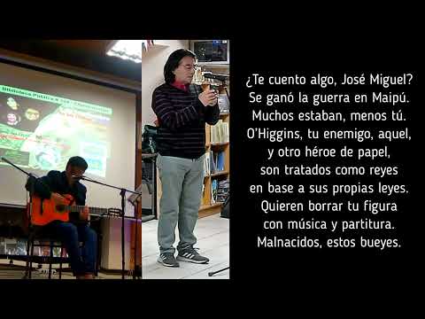 Claudio Gajardo - "Más que José Miguel" (F. Carrasco, encarnando a M. Rodríguez). Bb. de Chimbarongo