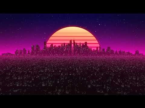 34  Loop Retro Synth City By Visualdon Live Wallpaper