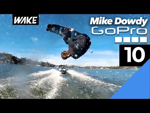 4K GoPro 10 Wakeboarding with Mike Dowdy | The Wake Channel