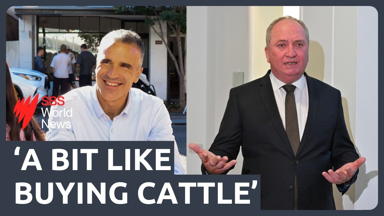 Barnaby Joyce's comments on migration and 'assimilation' (Source: 7News)