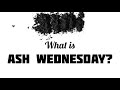 Ash Wednesday Ash Wednesday Whatsapp Status Ash Wednesday Status What Is Ash Wednesday Randys Time