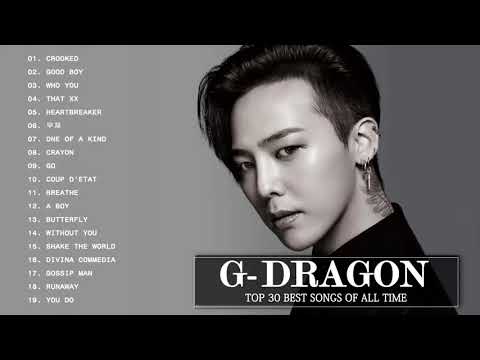 Best Of  G Dragon Songs   권지용 최신 인기가요 노래모음 연속듣기 뮤맵