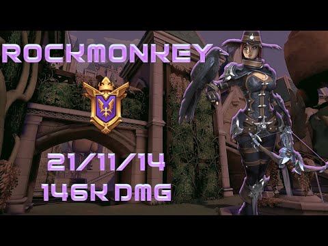 rockmonkey - Cassie (Grandmaster) PaladinsTube