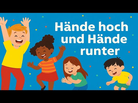 Hände hoch und Hände runter 👐 | Lustiges Mitmachlied für Kinder zum Bewegen & Tanzen