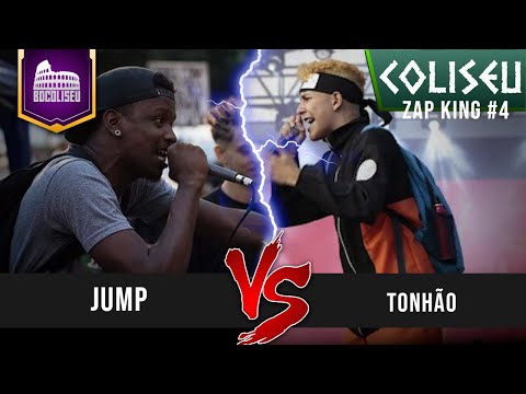 TONHÃO (CE) X JUMP - 1º FASE - BATALHA DO COLISEU - ZAP KING #4