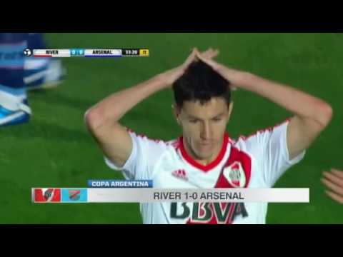 Arsenal 0 // River 1 (Copa Argentina)