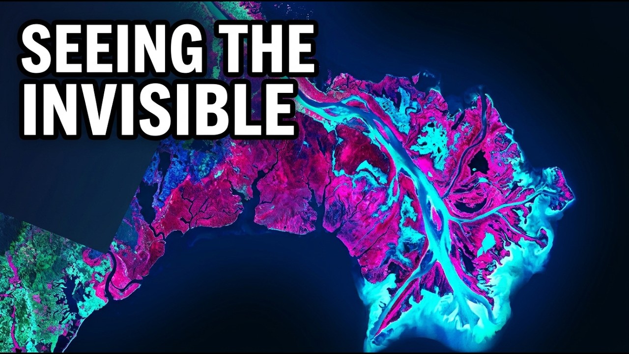 Why False Color Satellite Images Look So Weird (And Why That's the Point)