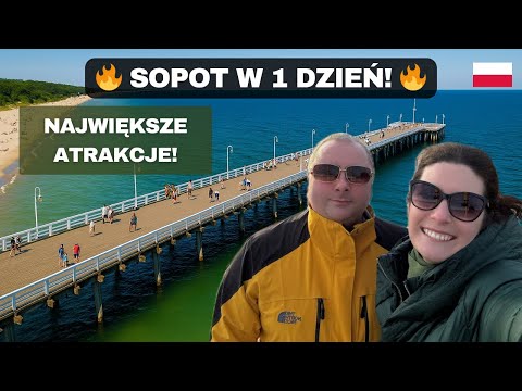🇵🇱 SOPOT w 1 DZIEŃ – Największe atrakcje, molo i Monciak! Czy warto poza sezonem?
