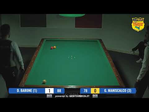 1^coppa sicilia 2019/2020 ottavi di finale  Barone D. vs Maniscalco G.