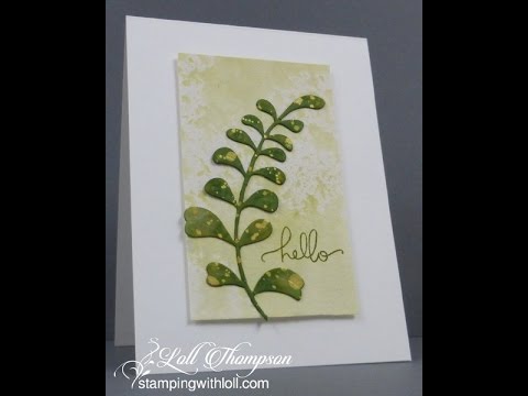 Splash Watercolour Background Technique