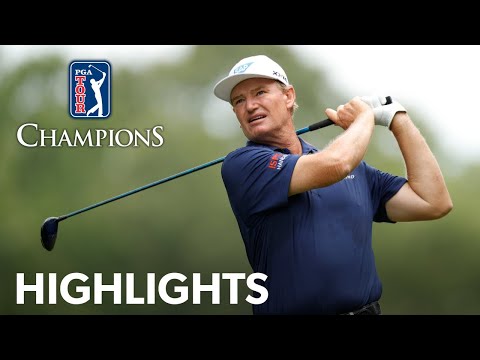Ernie Els shoots 6-under 66 | Round 2 | Regions Tradition | 2023