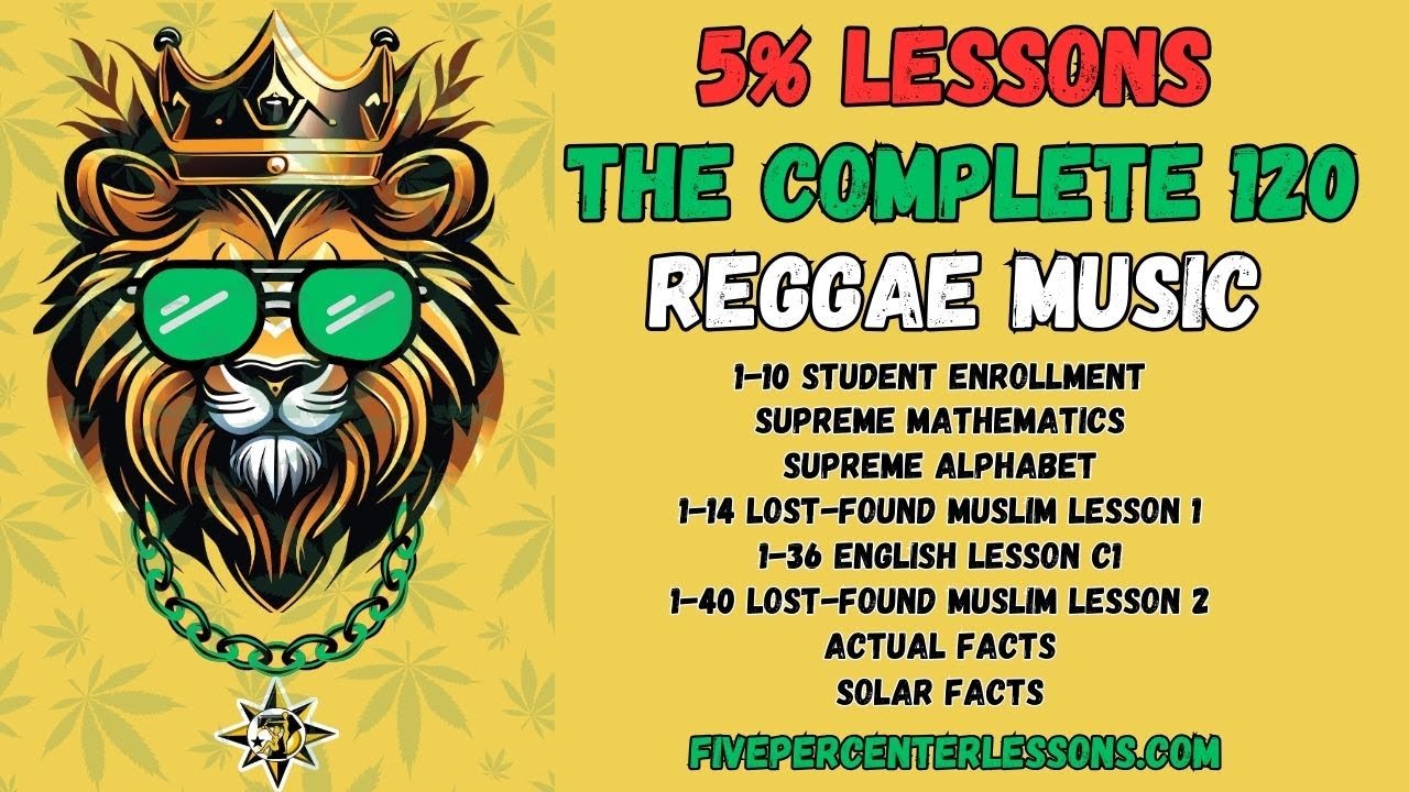 The Complete 120 Book Of Life - Narrated Five Percenter Lessons For Visually Impaired With Subtitles