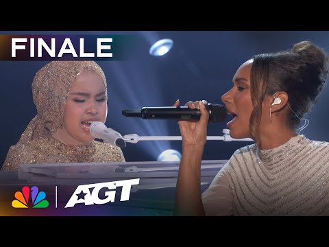 Leona Lewis and Putri Ariani deliver a stunning performance of "Run" | Finale | AGT 2023