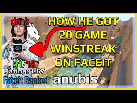 POV donk w/ baz, magnojez | anubis | 31/18 |VOICE CHAT| Faceit Ranked | 20 GAME WINSTREAK | 110 ADR