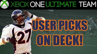 Madden 15 Ultimate Team  - USER PICKS ON DECK! | MUT 15 Gameplay