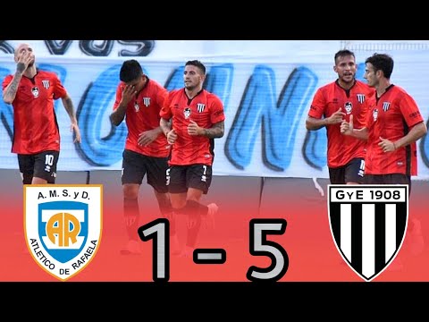 Primera Nacional : ATL. DE RAFAELA 1 - 5 GIMNASIA (M) | Los Goles