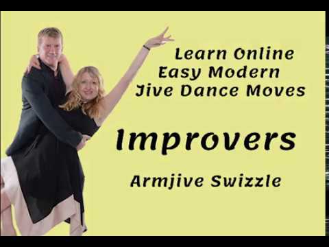 Modern Jive Improvers Move Armjive Swizzle | Learn Modern Jive QUICKLY! | Improve Your Dancing!