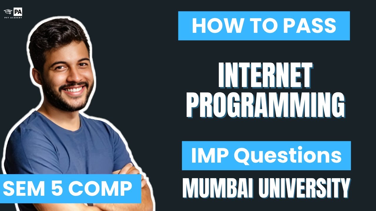Internet Programming (IP) Important Questions | How To Pass Internet Programming IP | Sem 5 Computer
